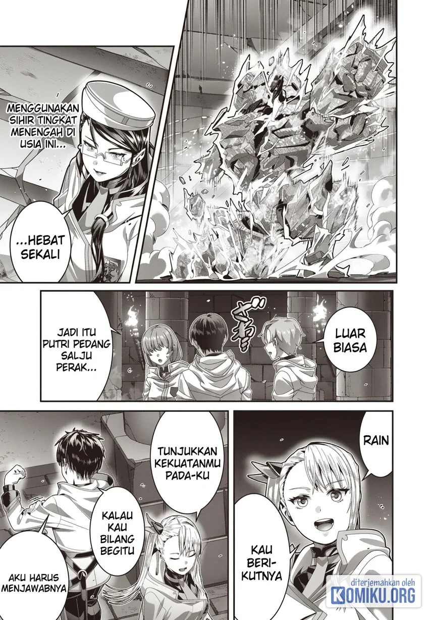 Saikyou no Kensei to Kenja no moto ni Tenseishita Ore wa Mujikaku Musou suru Chapter 5 Gambar 17