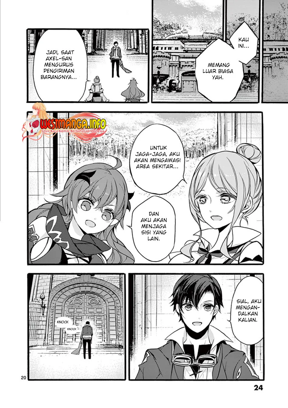 Saikyou Shoku (Ryukishi) Kara Shokyu Shoku (Hakobiya) Ni Nattano Ni Naze Ka Yushatachi Kara Tayoraretemasu Chapter 10 - Halaman 20