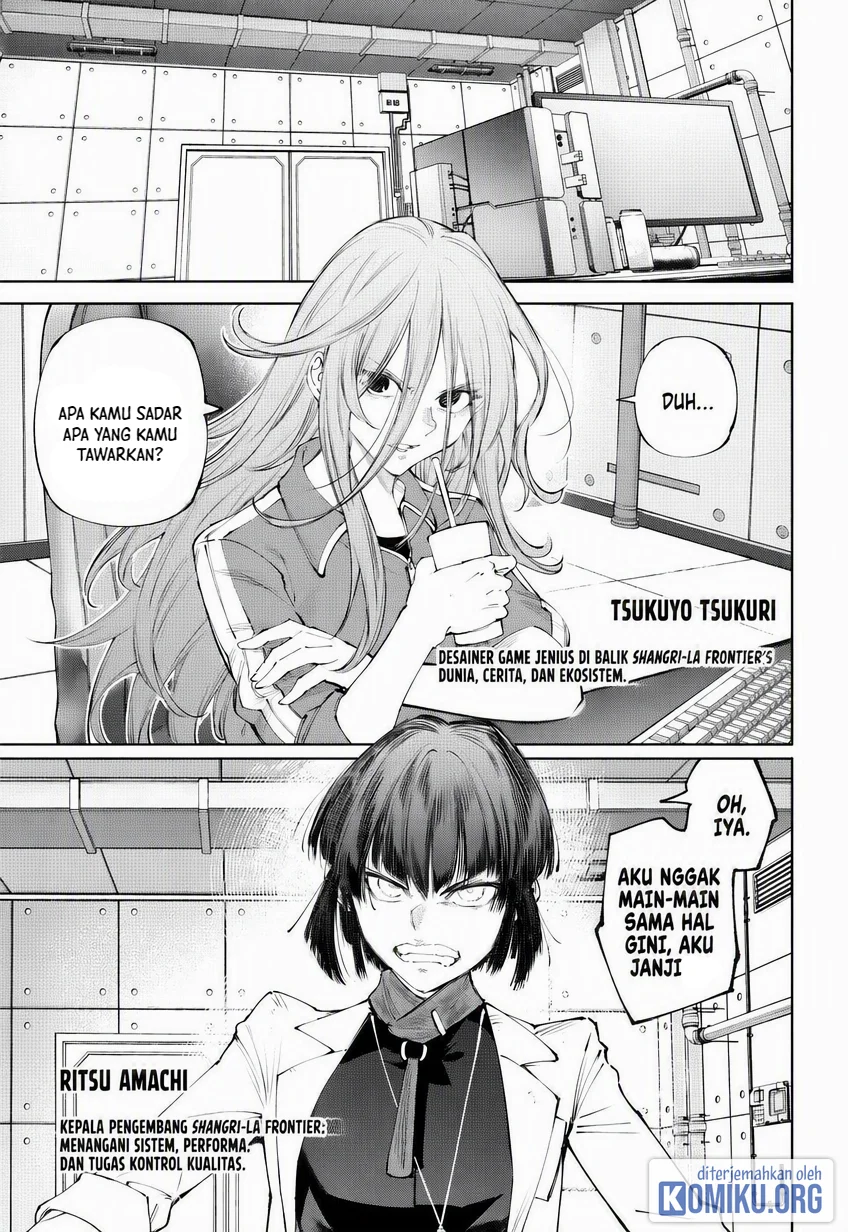 Shangri-La Frontier ~ Kusoge Hunter, Kamige ni Idoman to su~ Chapter 275 Gambar 11
