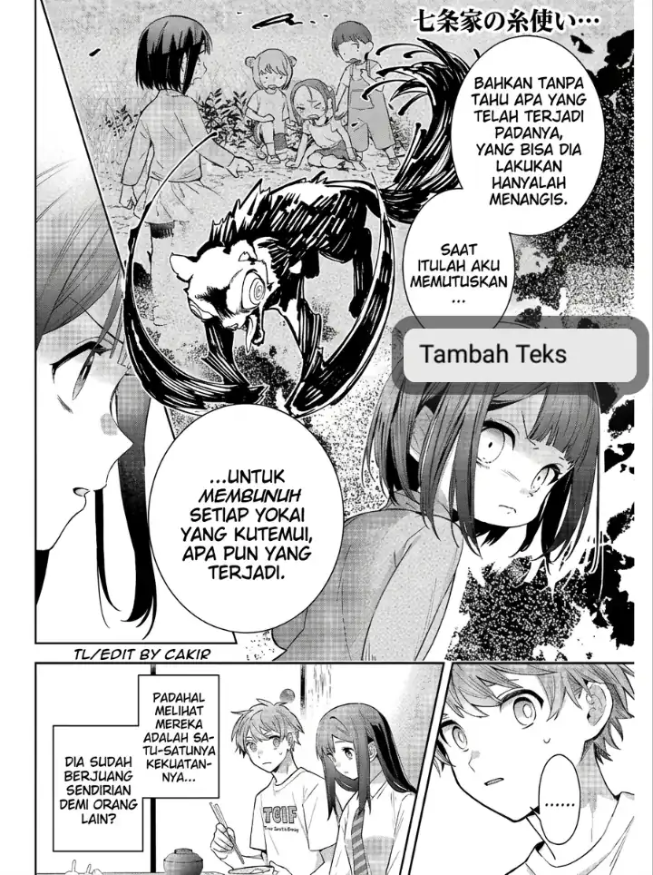 Shichijou-ke no Ito Tsukai ~ Futsuu ni Ikitai Tensai Jutsusha, Oshikake Deshi to Youkai Taiji Hajimemasu ~ Chapter 1 Gambar 30
