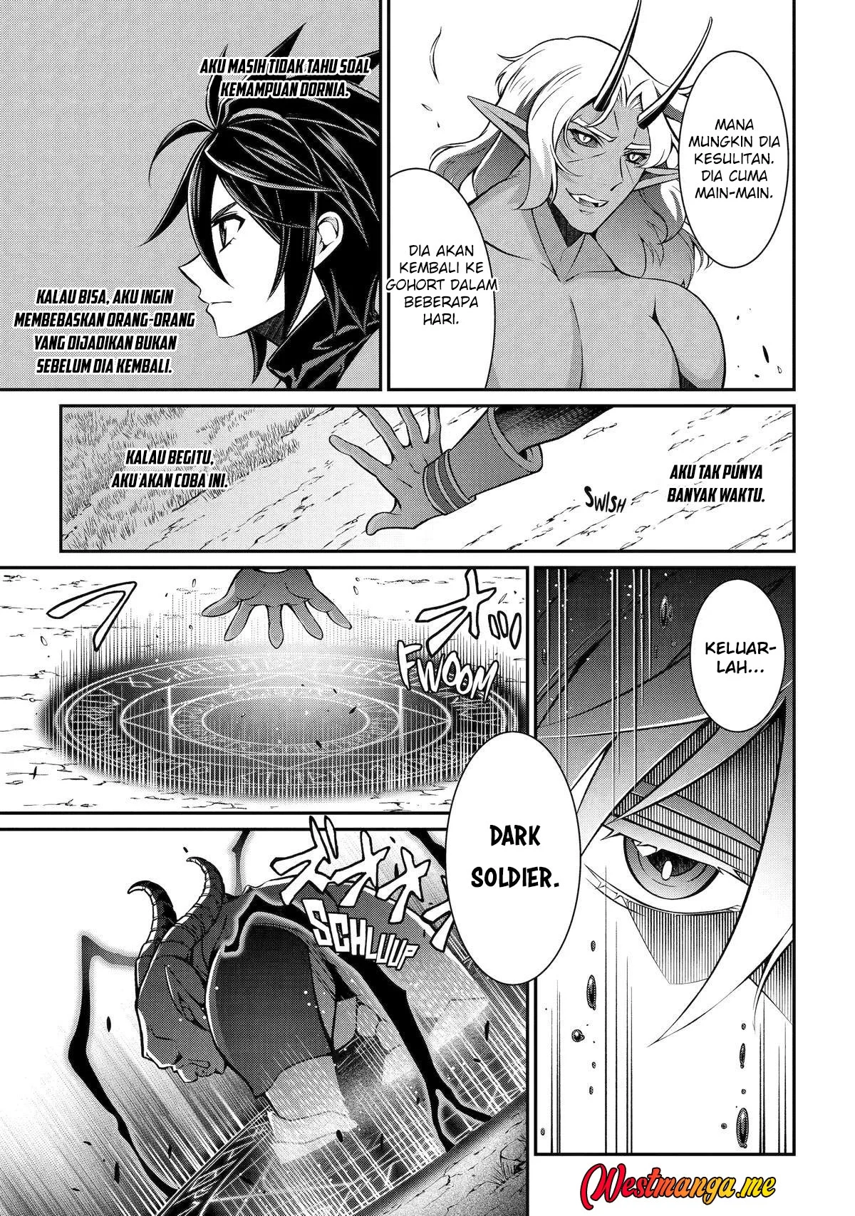 Shikkoku tsukai no saikyo yusha nakama zen’in ni uragira retanode saikyo no mamono Chapter 98 Gambar 17