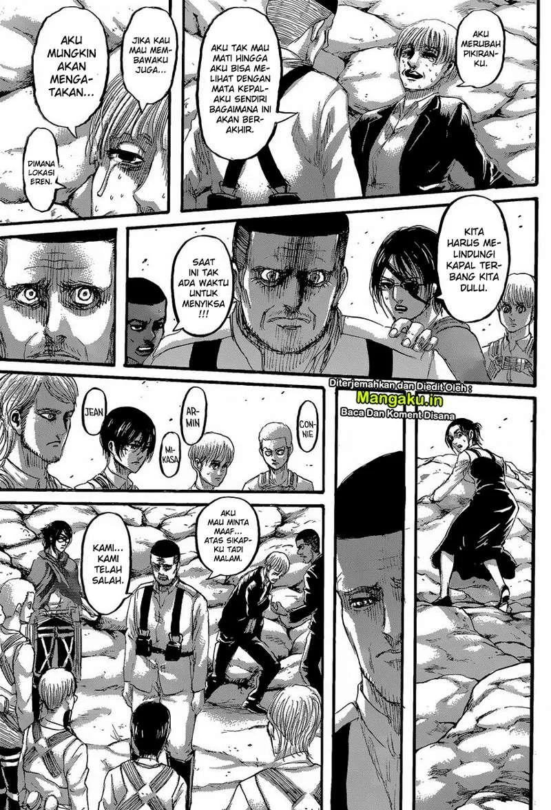 Shingeki no Kyojin Chapter 128 Gambar 14
