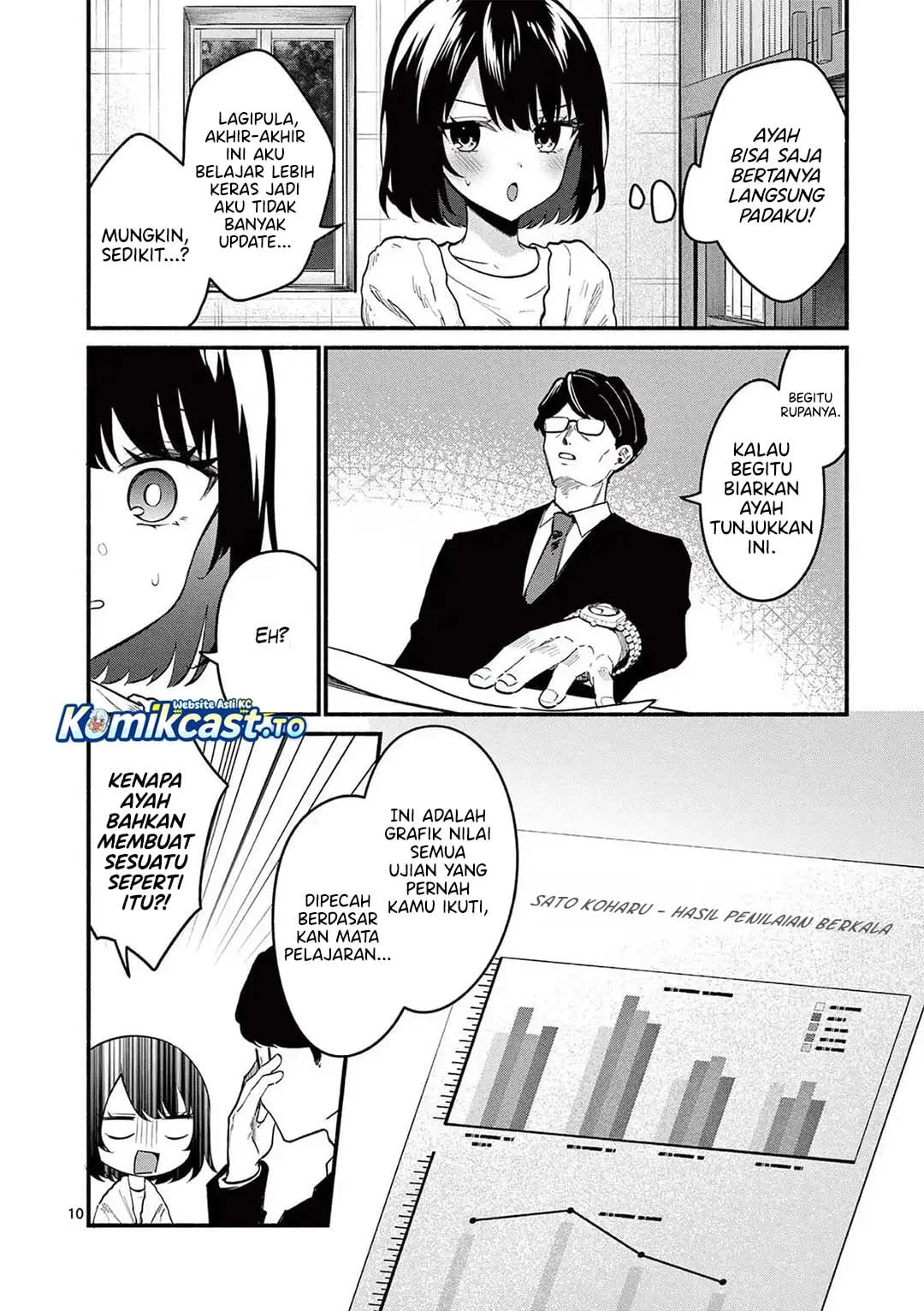 Shiotaiou no Sato-san ga Ore ni dake Amai Chapter 82 Gambar 11