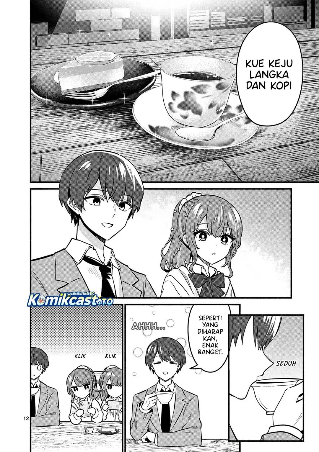 Shiotaiou no Sato-san ga Ore ni dake Amai Chapter 84 Gambar 13