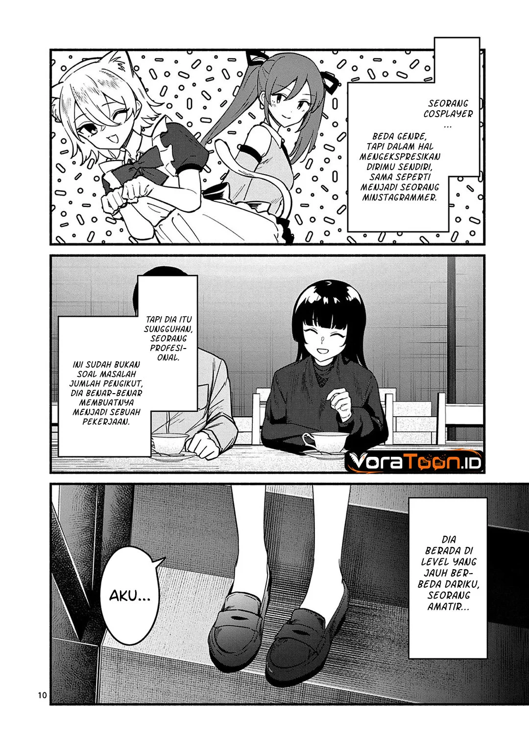 Shiotaiou no Sato-san ga Ore ni dake Amai Chapter 85 Gambar 11