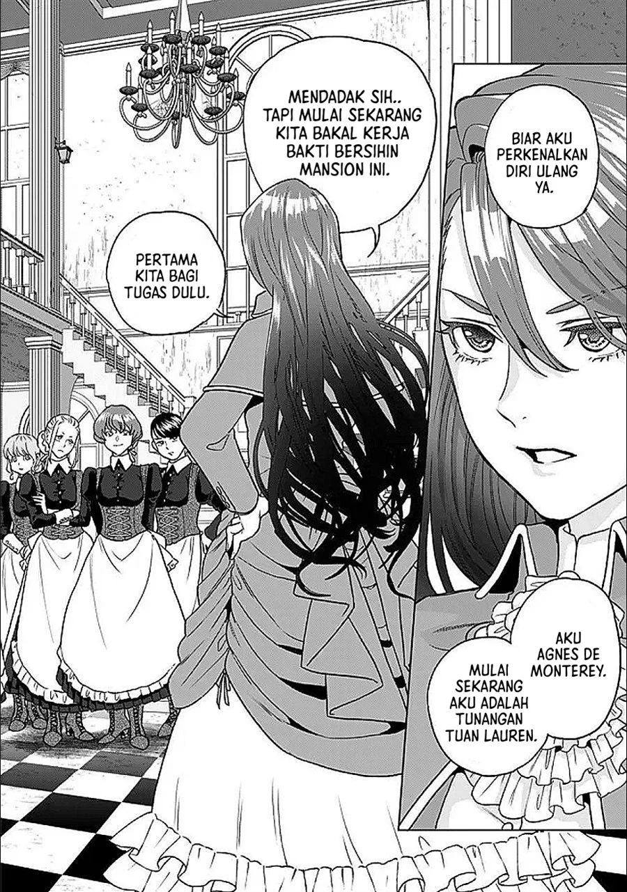 Shounin Reijou Agnes Henkyou ni Tsuihou Sareta Akuyaku Reijou wa Shousai o Hakki Shi Nariagaru Chapter 2.1 Gambar 12