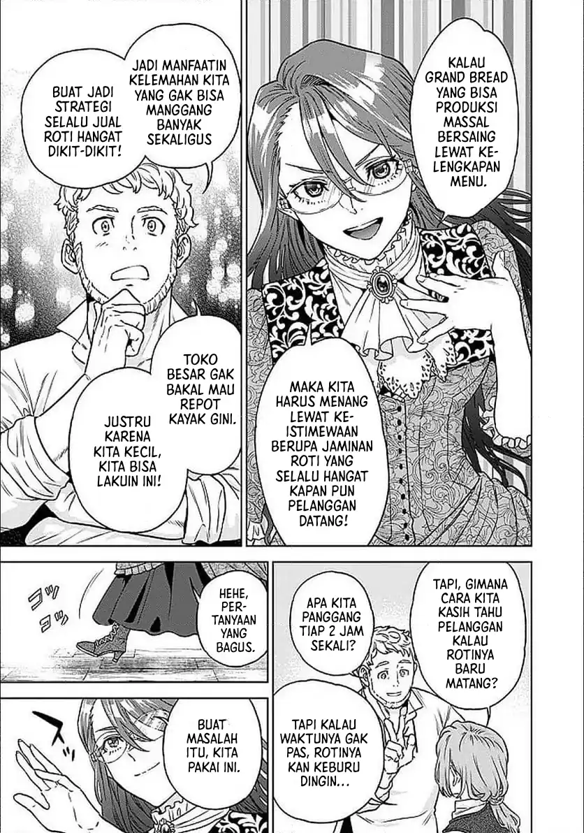 Shounin Reijou Agnes Henkyou ni Tsuihou Sareta Akuyaku Reijou wa Shousai o Hakki Shi Nariagaru Chapter 3.2 Gambar 11