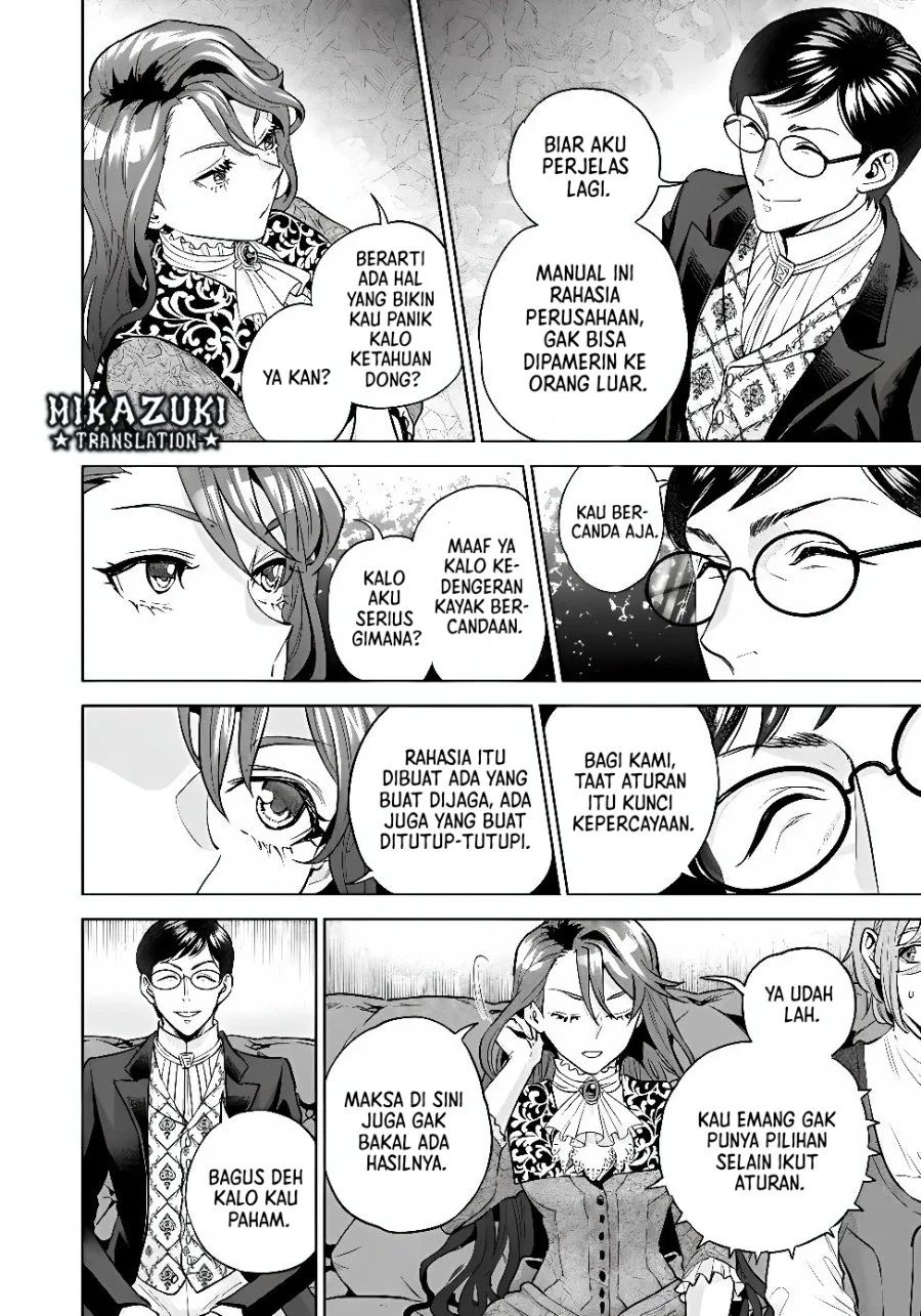 Shounin Reijou Agnes Henkyou ni Tsuihou Sareta Akuyaku Reijou wa Shousai o Hakki Shi Nariagaru Chapter 9.3 Gambar 11
