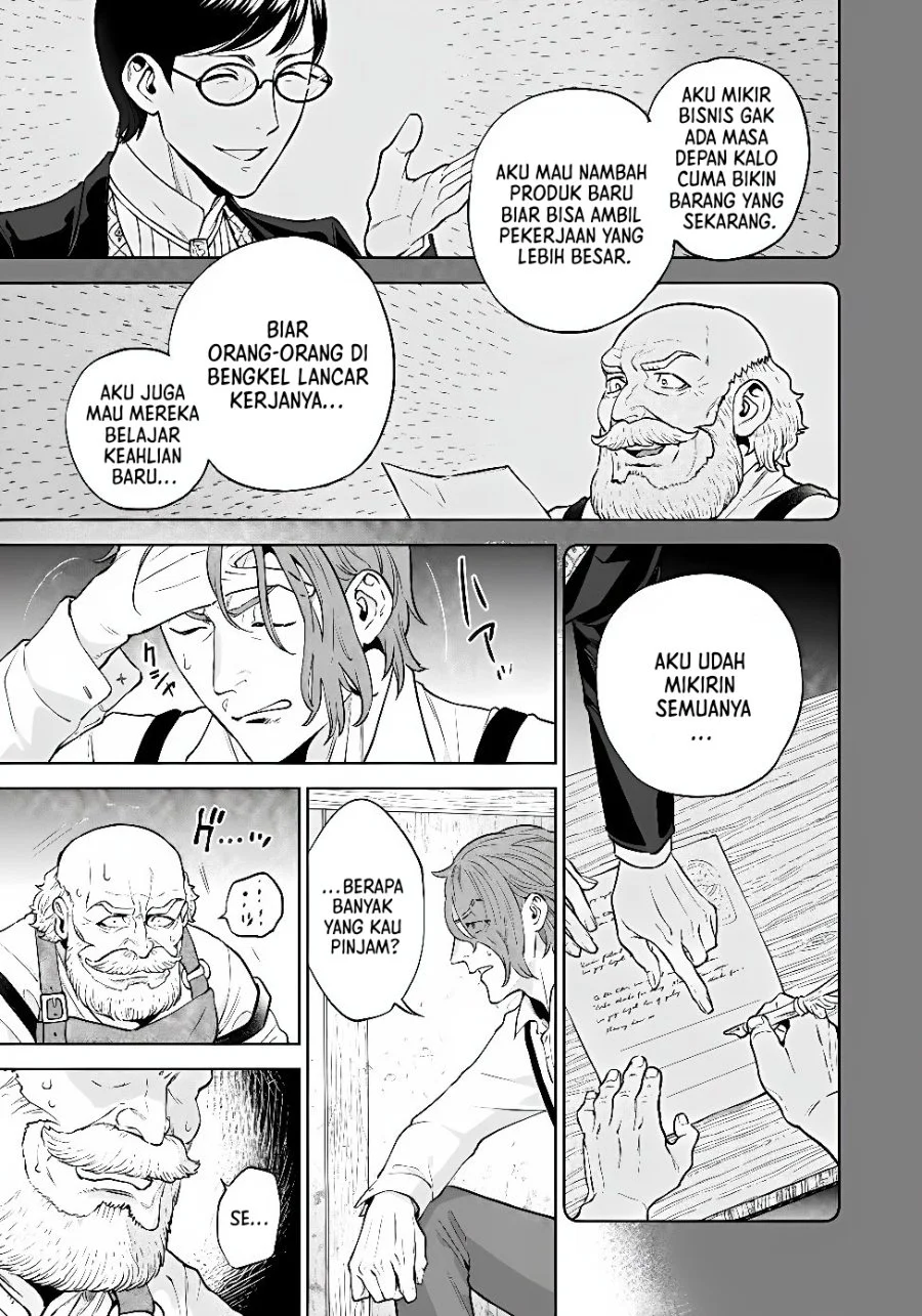 Shounin Reijou Agnes Henkyou ni Tsuihou Sareta Akuyaku Reijou wa Shousai o Hakki Shi Nariagaru Chapter 9 Gambar 12