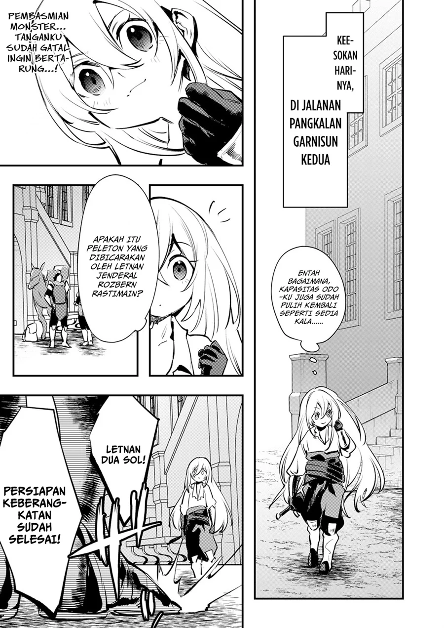 Shura Youjo no Eiyuutan ~Hanpa-sha to Iwa Reta Youhei, Youjo ni Tensei Shite Nariagaru~ Chapter 12 - Halaman 19