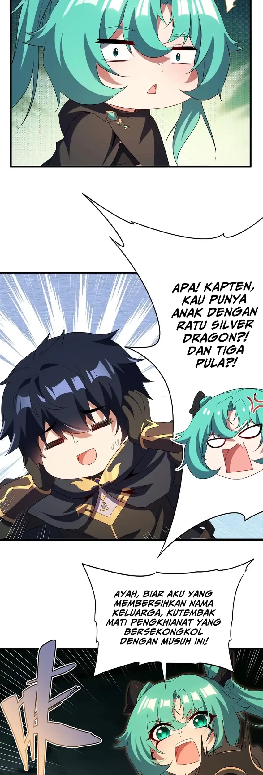 Shut Up, Evil Dragon, I Don’t Want to Raise a Child With You Anymore Chapter 101 Gambar 19