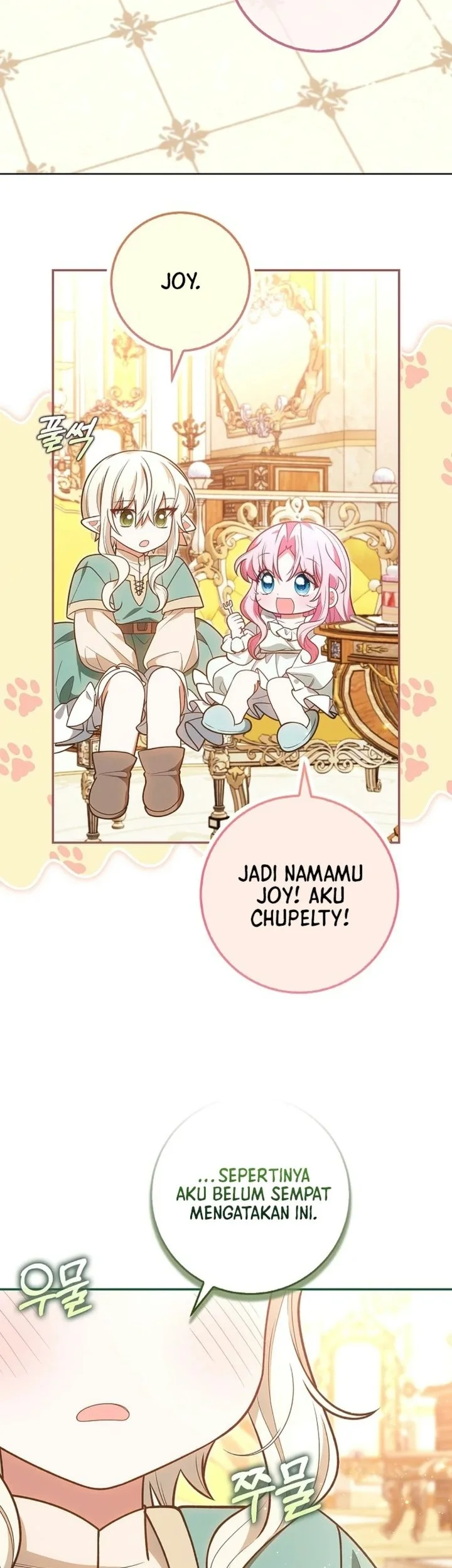 Si Bungsu di Variety Show Pengasuhan Itu Sangat Menggemaskan Chapter 38 Gambar 35