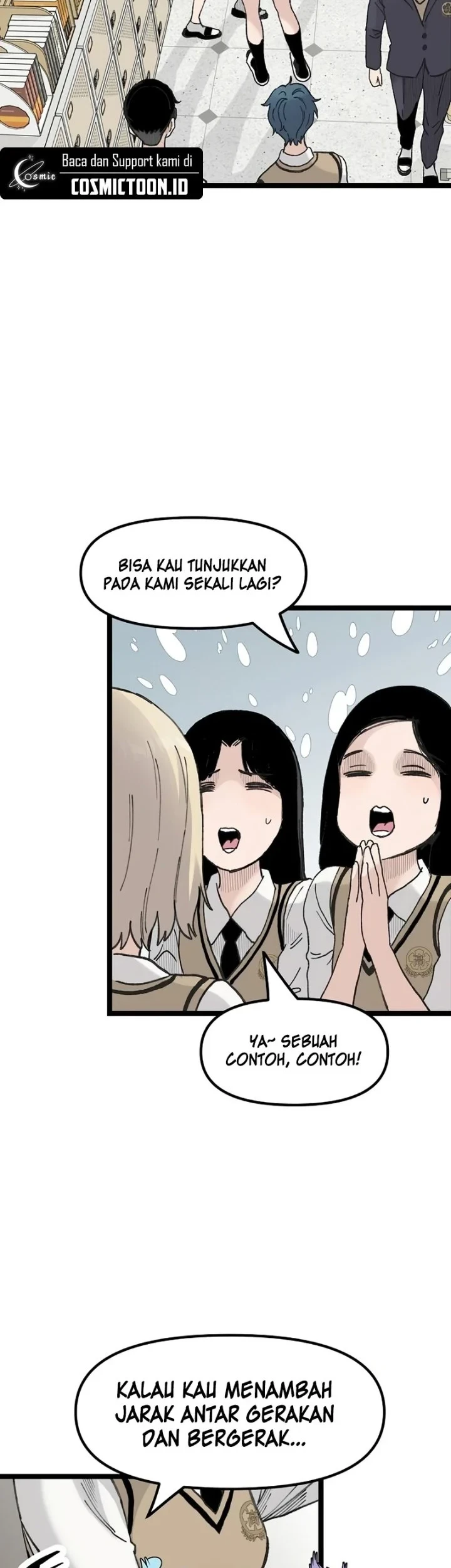 Silent Transfer Student Chapter 50 Gambar 27