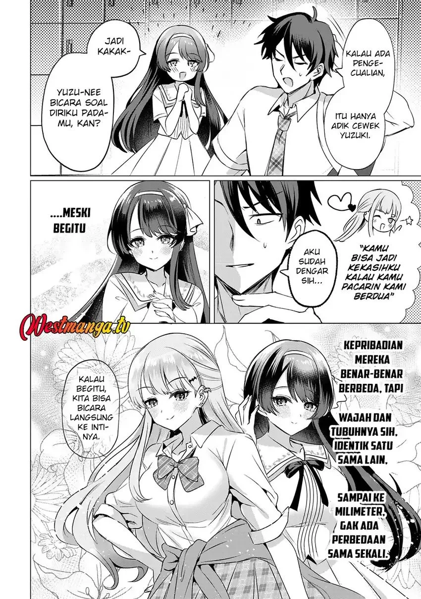 Suki na Ko ni Kokuttara Futago no Imouto ga Omake de Tsuitekita Chapter 2 Gambar 12