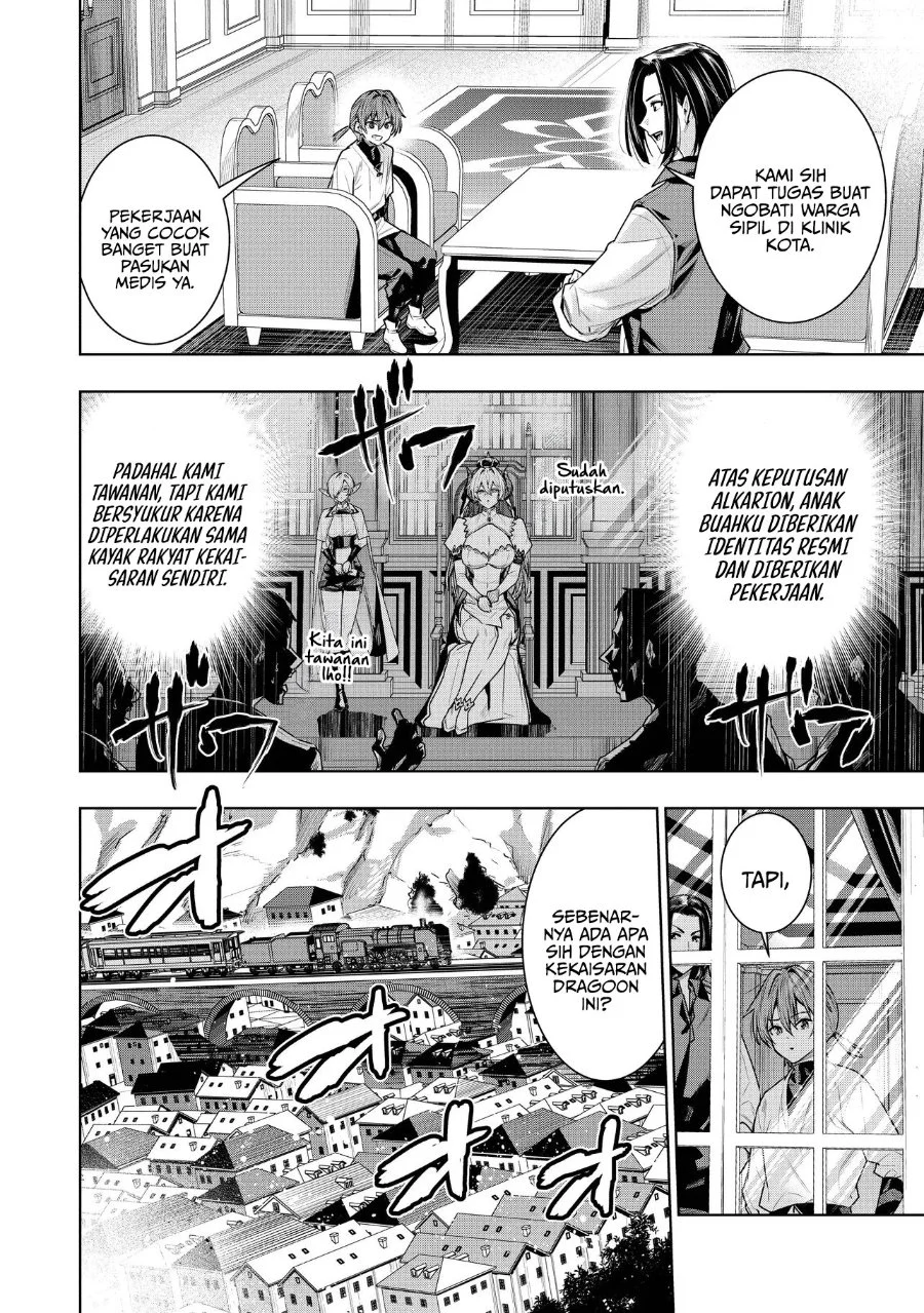 Suterare Ouji ga Saizensen de Tekikoku no Heishi wo Chiryou Shitara Jitsu wa Dainana Oujo datta Ken Chapter 3.1 Gambar 11