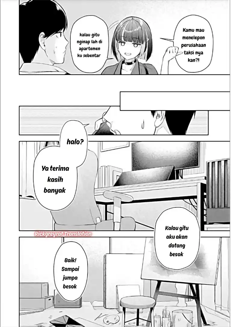 Tachi Nomi Izakaya De Kei Joshidaisei Ga Tonari Ni Kuru Hanashi Chapter 11.1 Gambar 11