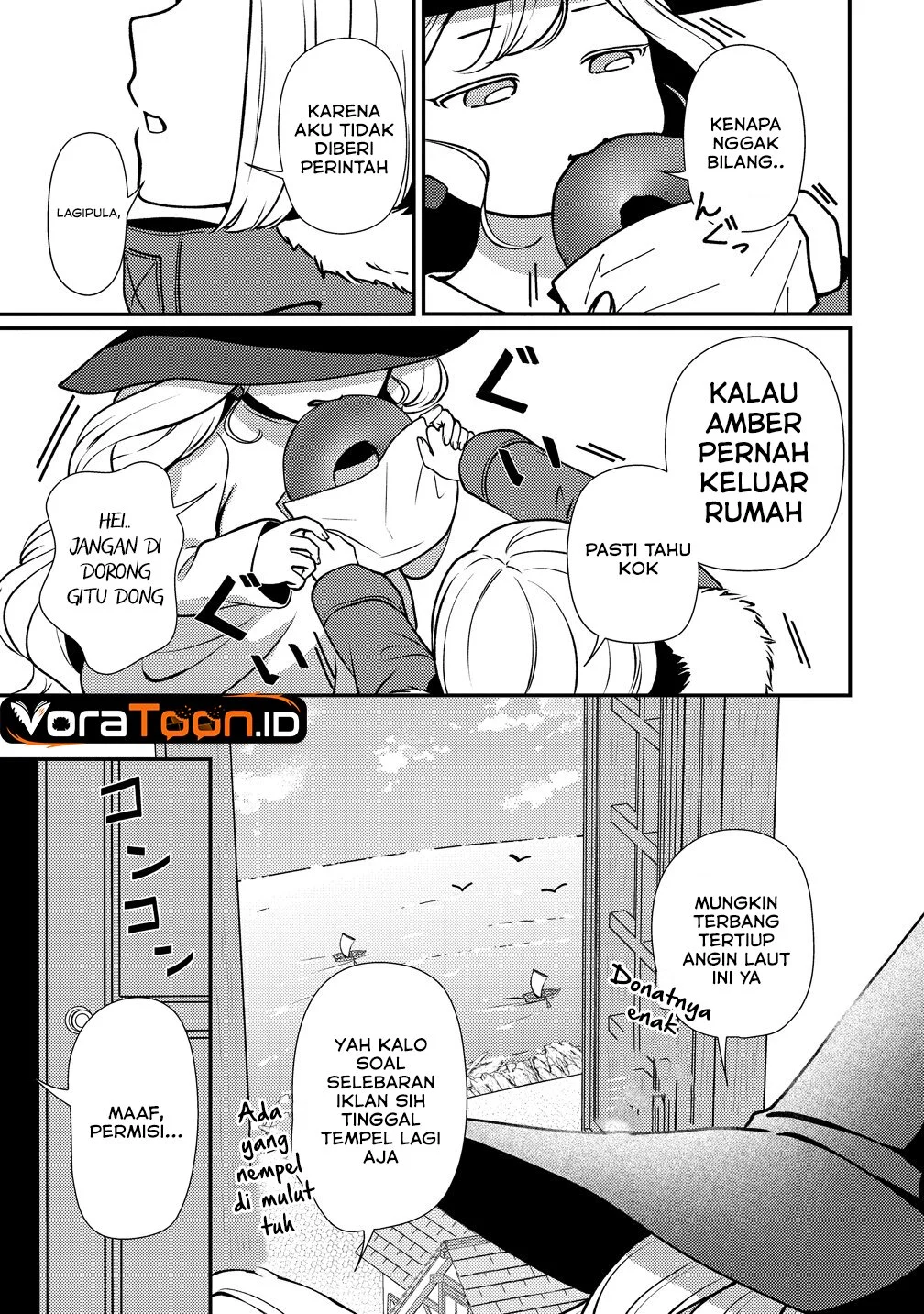 Tegami no Majo no Okuri Tabi Chapter 1 Gambar 17