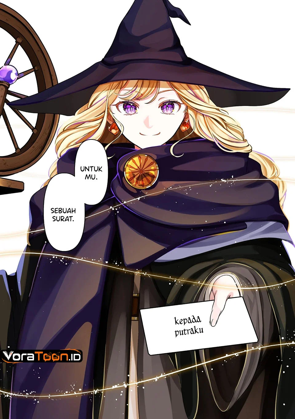 Tegami no Majo no Okuri Tabi Chapter 2 Gambar 20