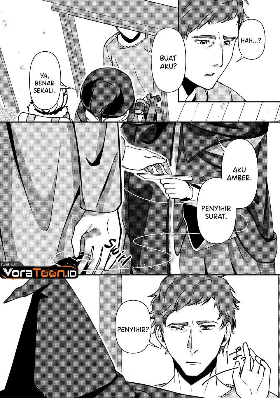 Tegami no Majo no Okuri Tabi Chapter 2 Gambar 21