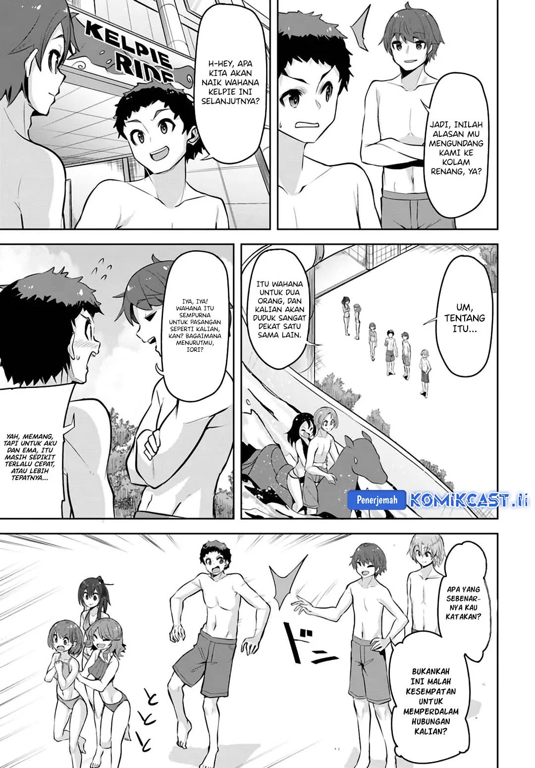 Tenkou-saki no Seiso Karen na Bishoujo ga, Mukashi Danshi to Omotte Issho ni Asonda Osananajimi datta Ken Chapter 29 Gambar 17