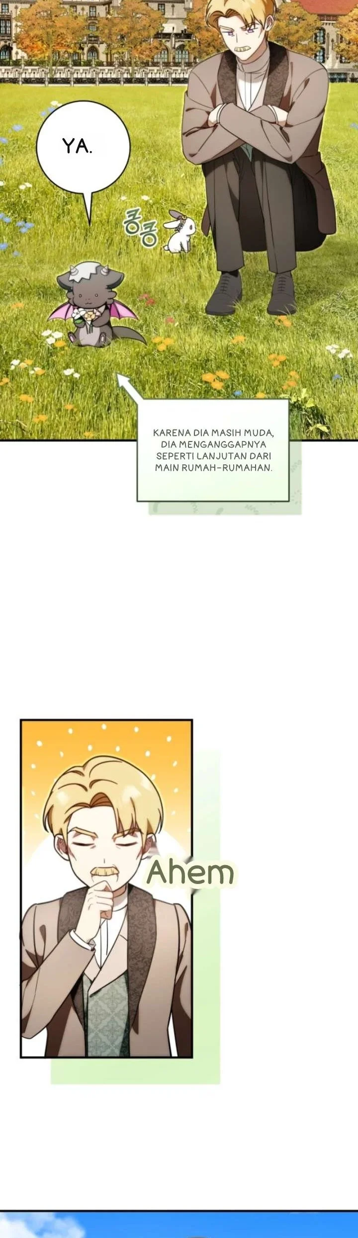The Baby Dragon Save the Duke Family Chapter 34 Gambar 29