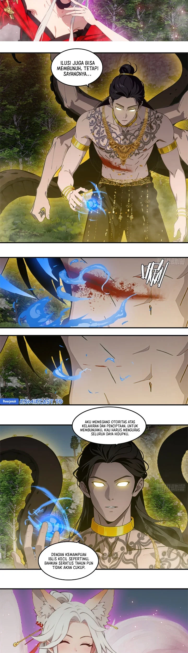The Evil God Descends, I Own Great Hell Chapter 109 Gambar 12