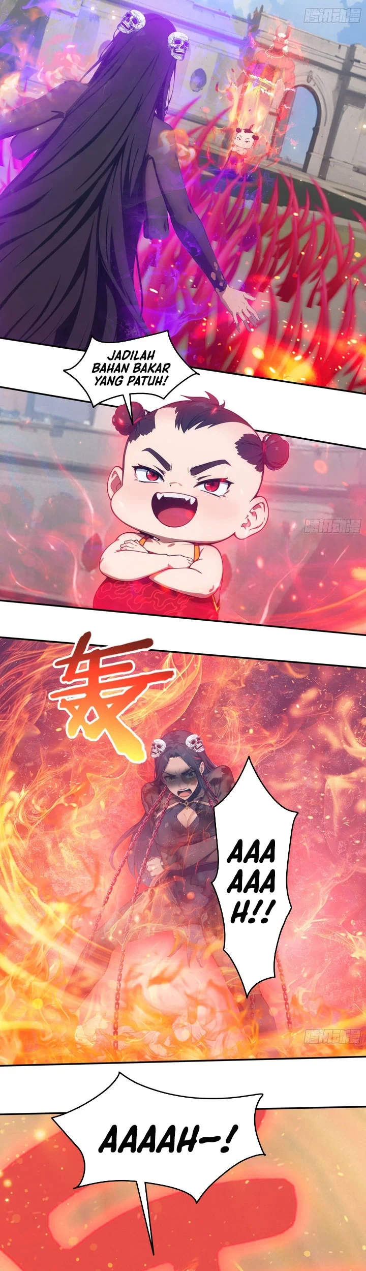 The Evil God Descends, I Own Great Hell Chapter 117 Gambar 14