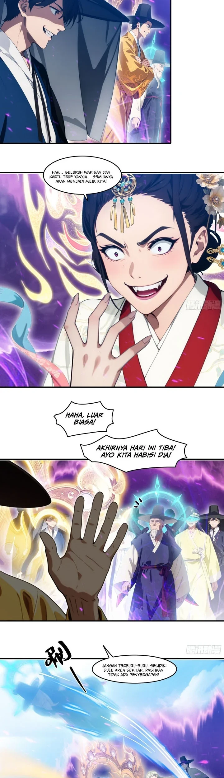 The Evil God Descends, I Own Great Hell Chapter 123 Gambar 11