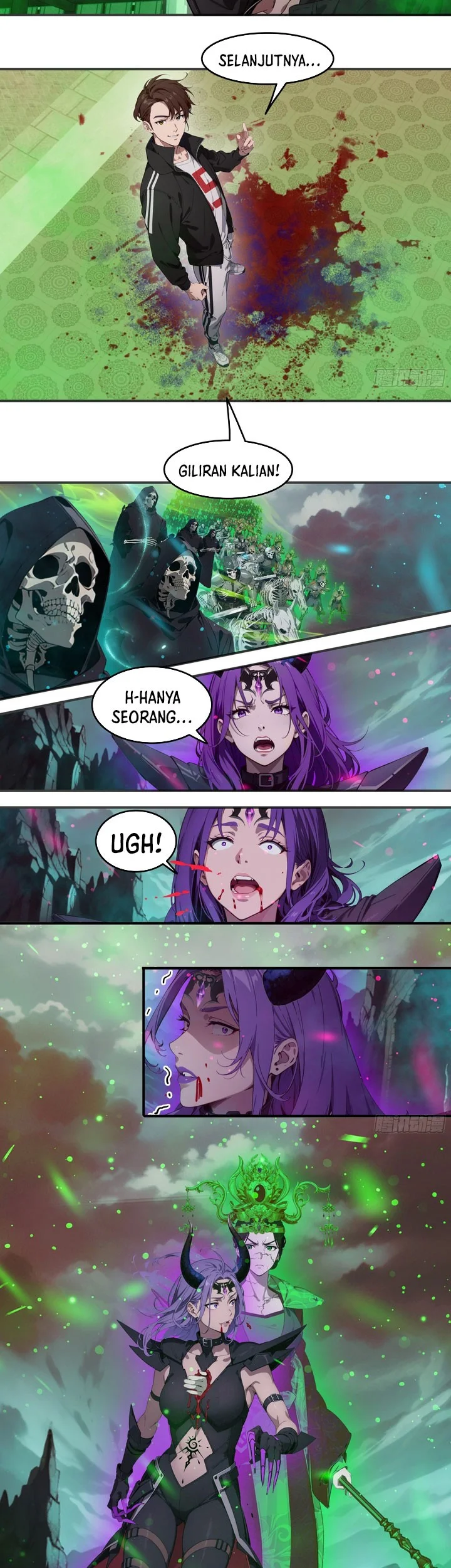 The Evil God Descends, I Own Great Hell Chapter 98 Gambar 11