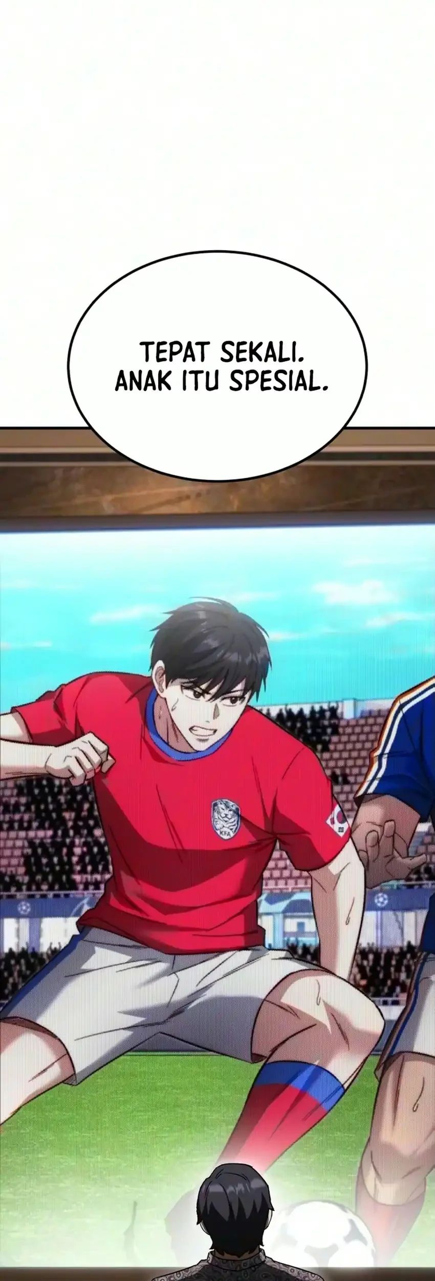 The Genius Midfielder’s Pass Is Special Chapter 70 Gambar 59