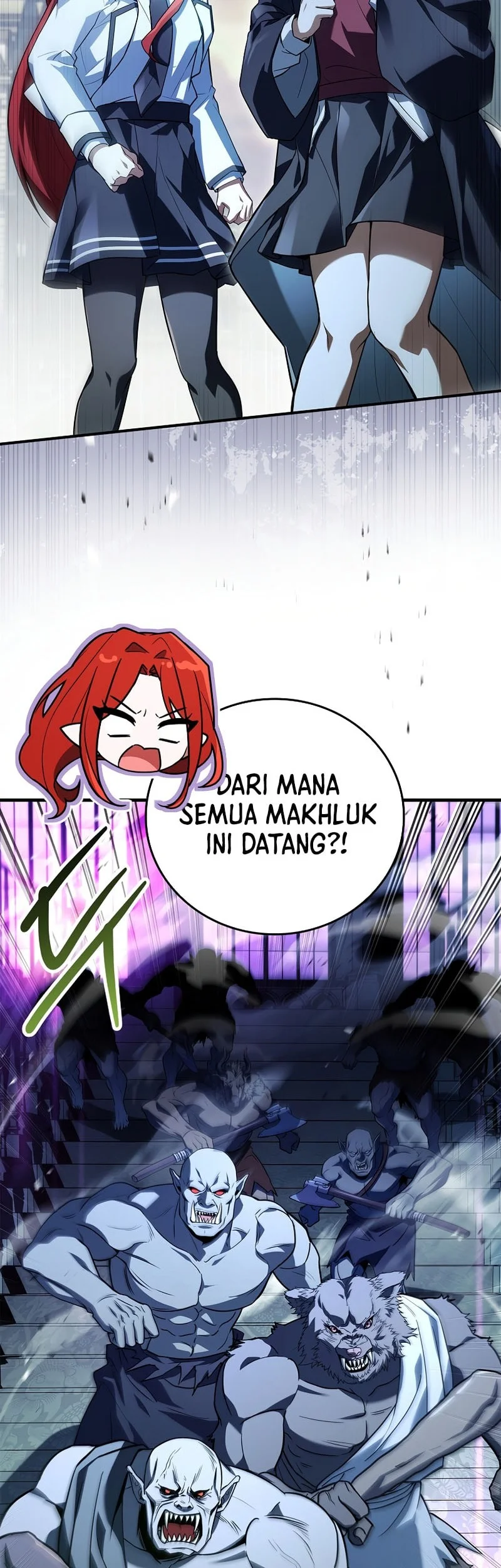 The Legendary Hero Is An Academy Honors Student Chapter 84 Gambar 44