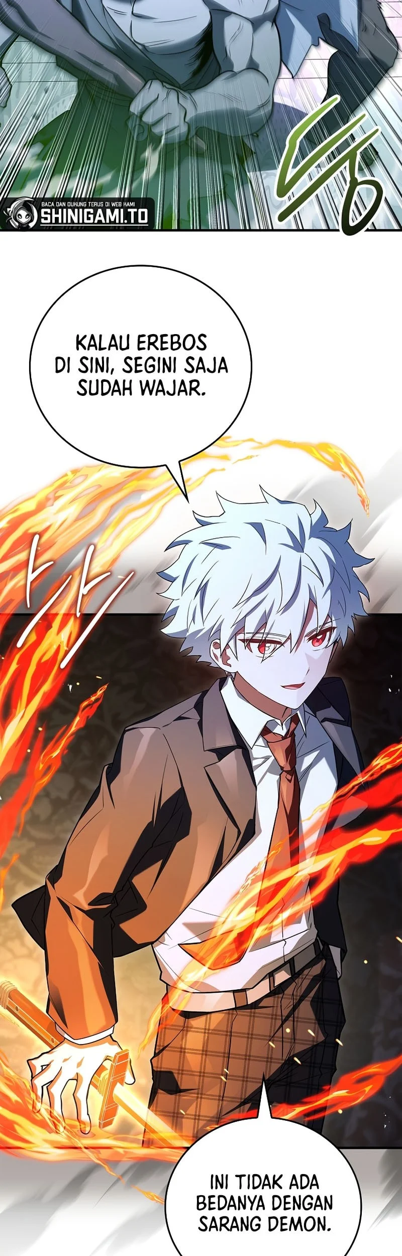 The Legendary Hero Is An Academy Honors Student Chapter 84 Gambar 45
