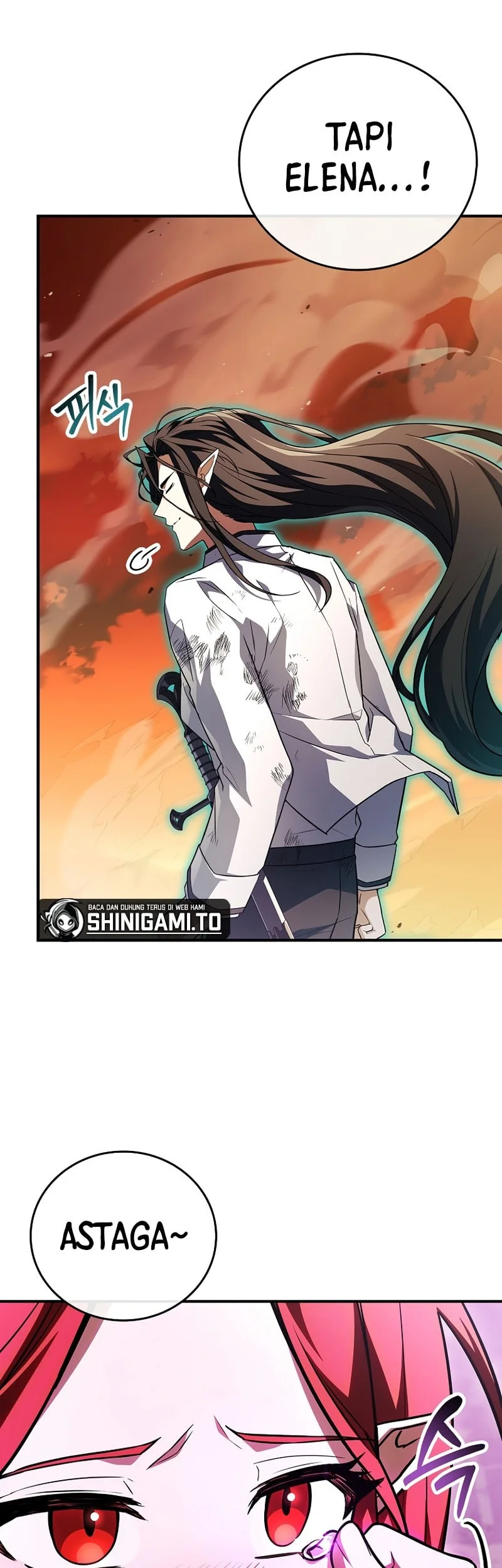 The Legendary Hero Is An Academy Honors Student Chapter 87 Gambar 58