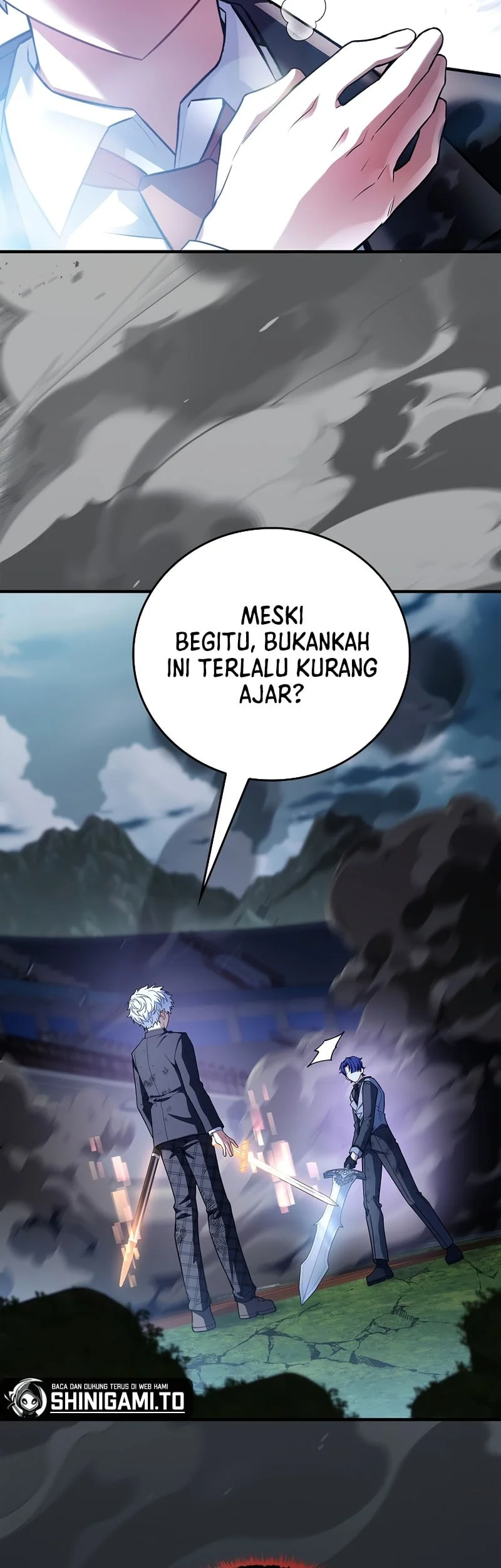 The Legendary Hero Is An Academy Honors Student Chapter 96 Gambar 41
