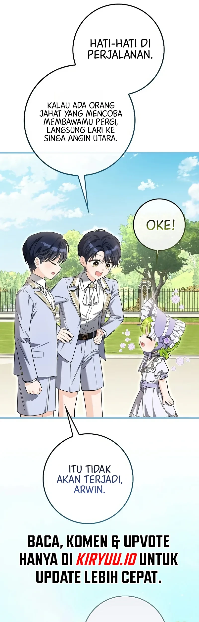 The Little Sprout Who Bloomed in the Villainous Duke's Family Chapter 14 Gambar 34