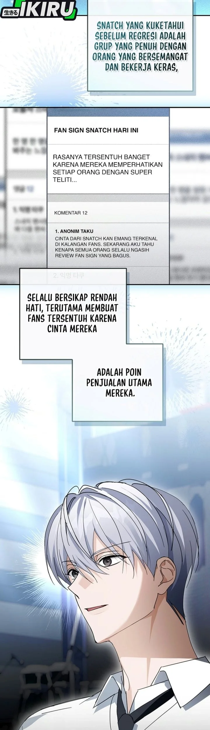 The Lucky Plan of an Idol in His Second Life Chapter 38 Gambar 39