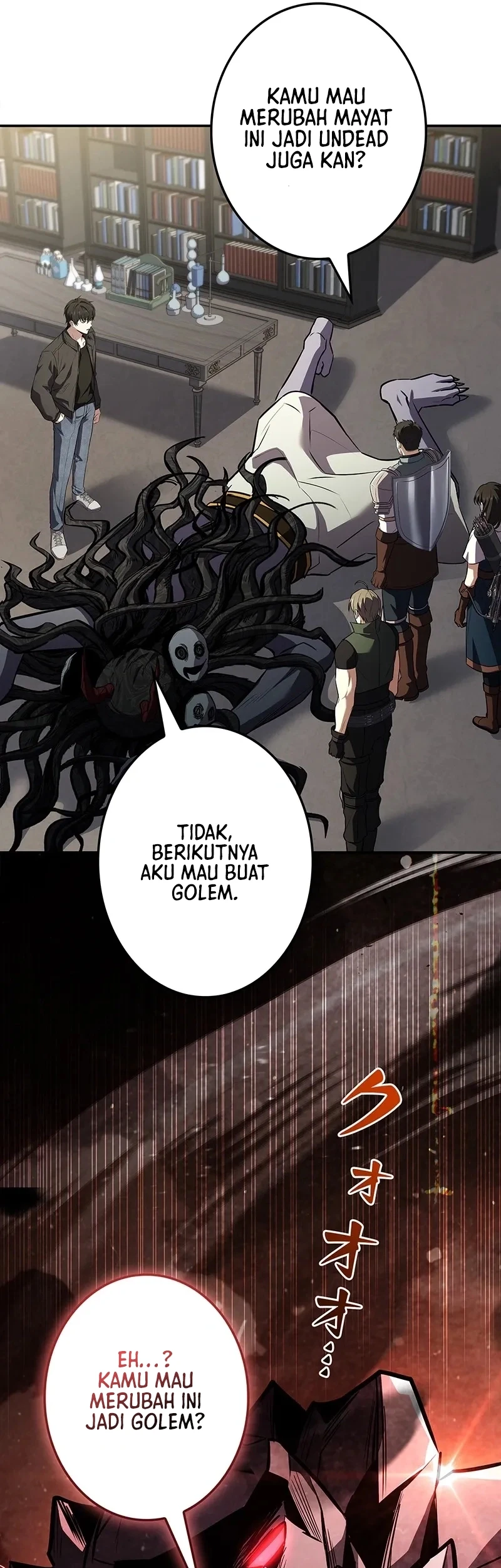 The Saint Levels Up Through Necromancy Chapter 19 Gambar 45