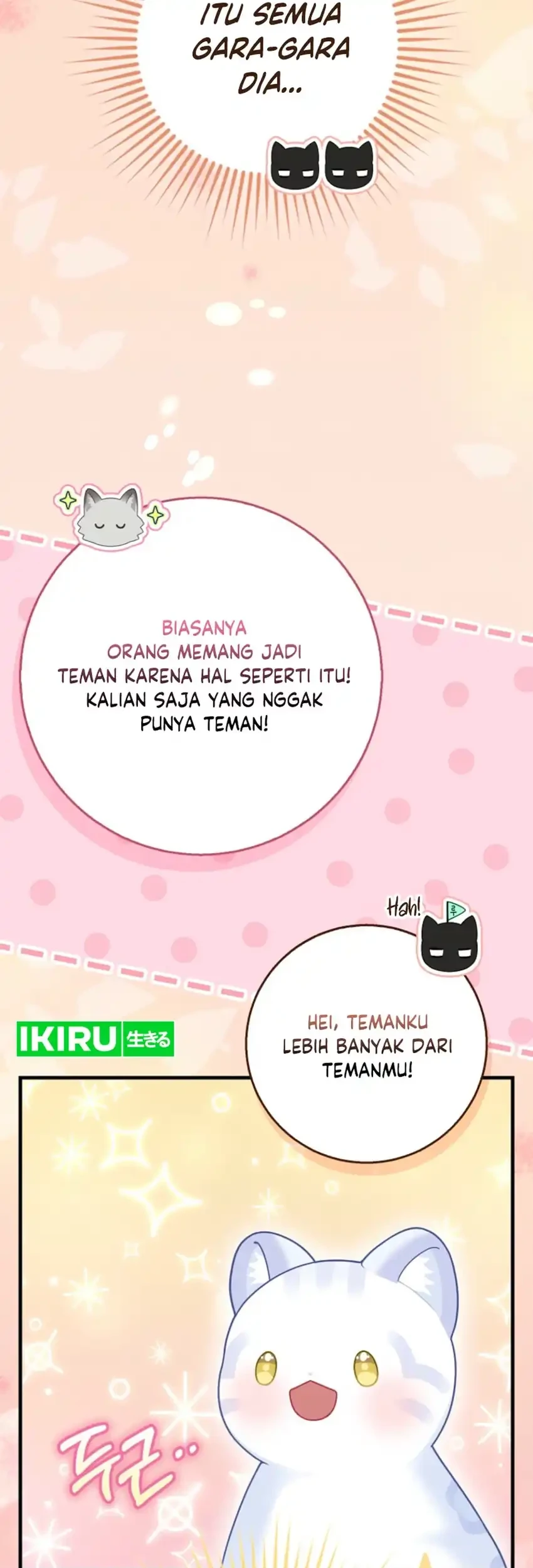 The Snow Leopard Baby of the Black Leopard Family Chapter 64.1 Gambar 11