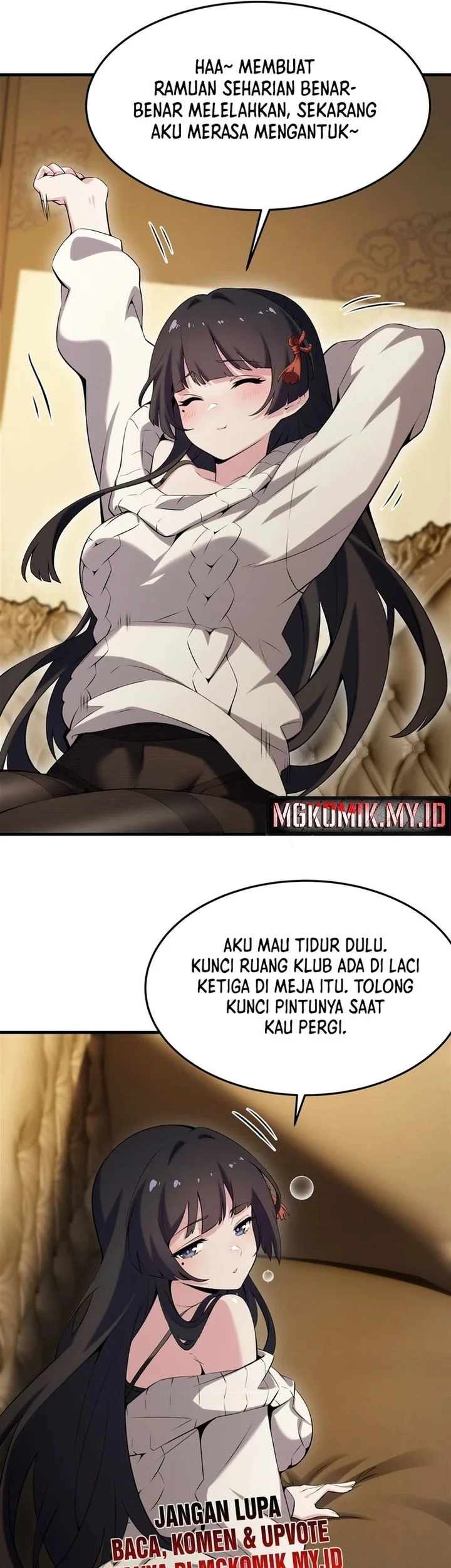 The Yellow-haired Villain in Female Main Character’s Novel wants Happiness Chapter 54 Gambar 19