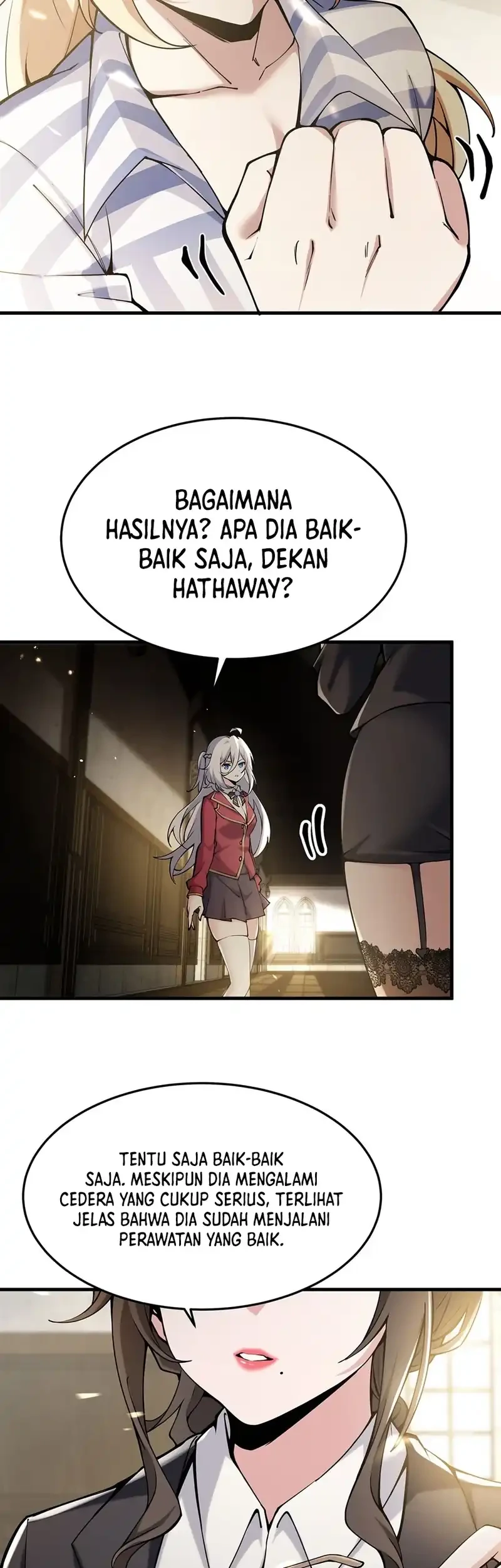 The Yellow-haired Villain in Female Main Character’s Novel wants Happiness Chapter 72 Gambar 21