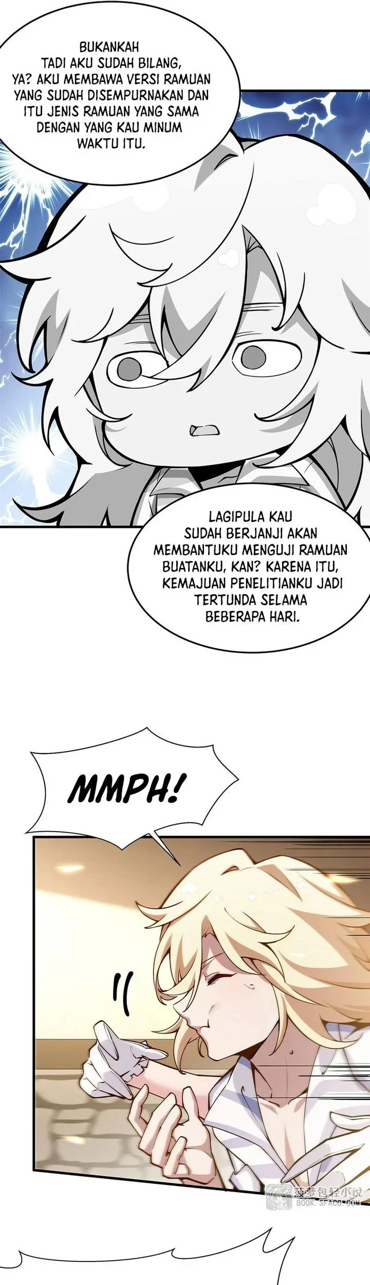 The Yellow-haired Villain in Female Main Character’s Novel wants Happiness Chapter 75 Gambar 20