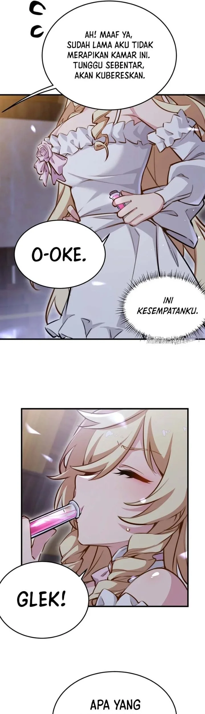 The Yellow-haired Villain in Female Main Character’s Novel wants Happiness Chapter 82 Gambar 21