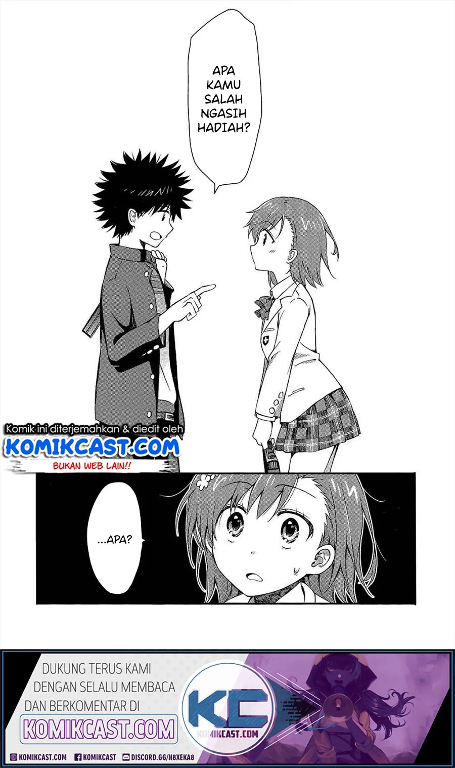 Toaru Majutsu no Index Chapter 0 Gambar 12