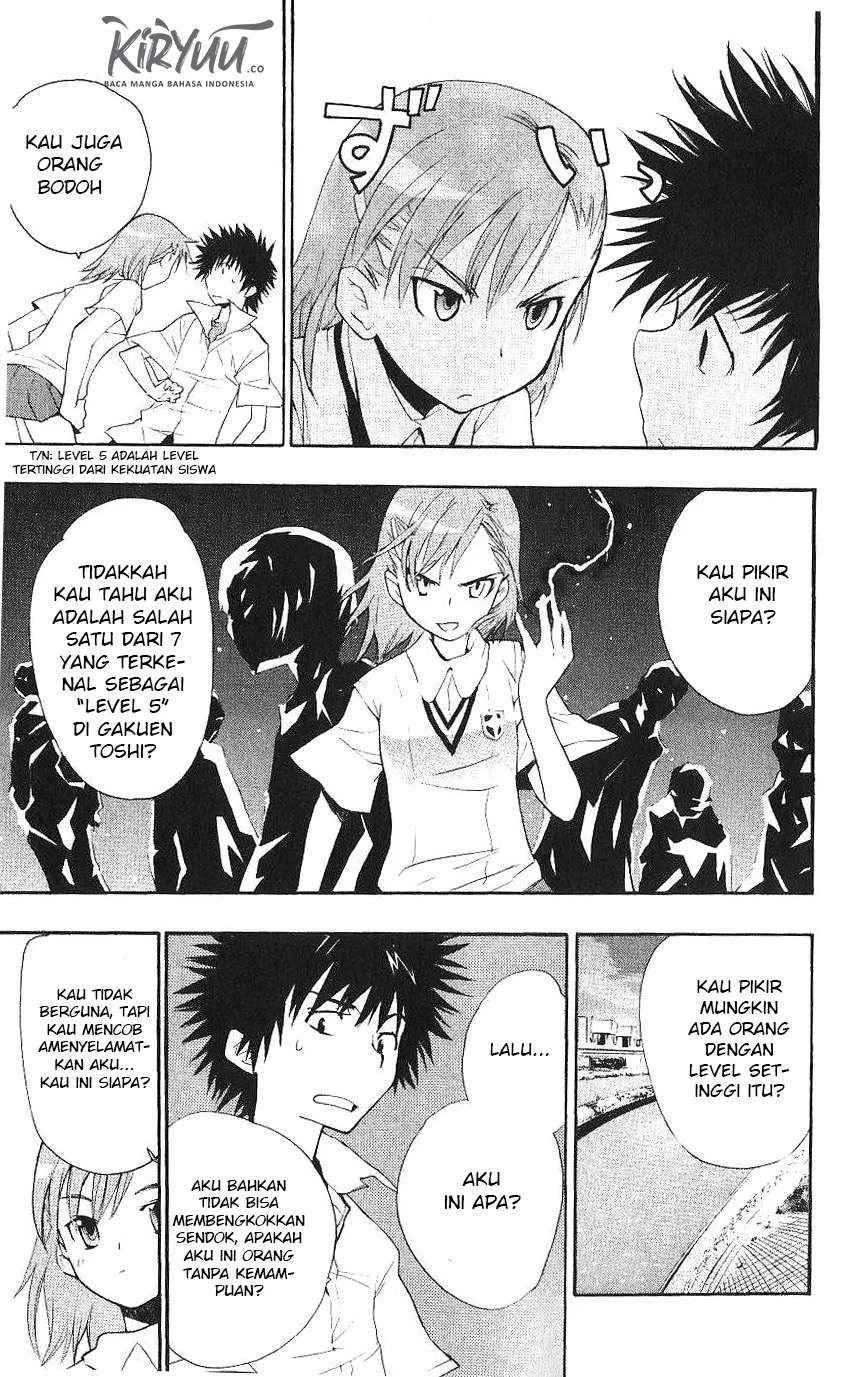 Toaru Majutsu no Index Chapter 1 Gambar 22