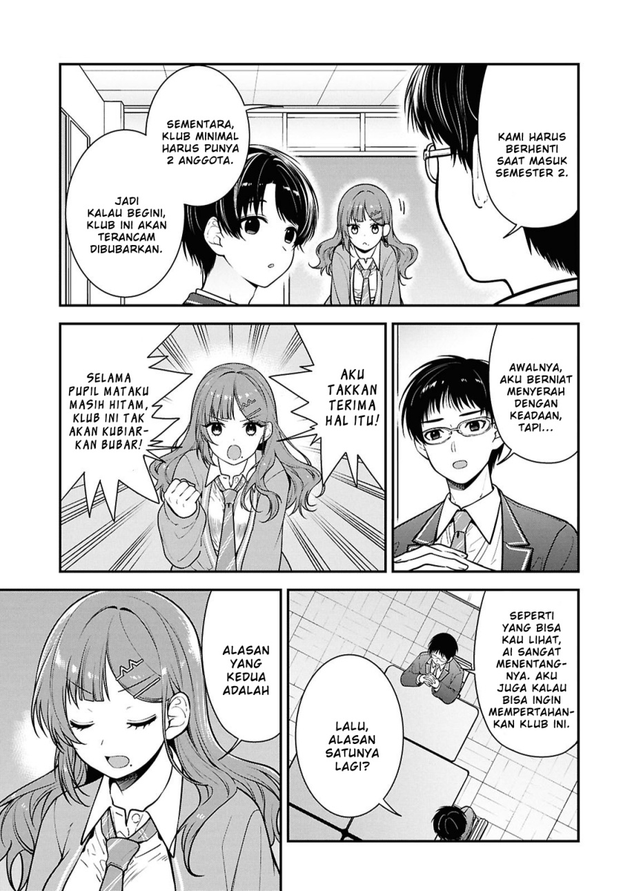 Tonari no Seki no Yankee Shimizu-san ga Kami o Kuroku Sometekita Chapter 10 - Halaman 19