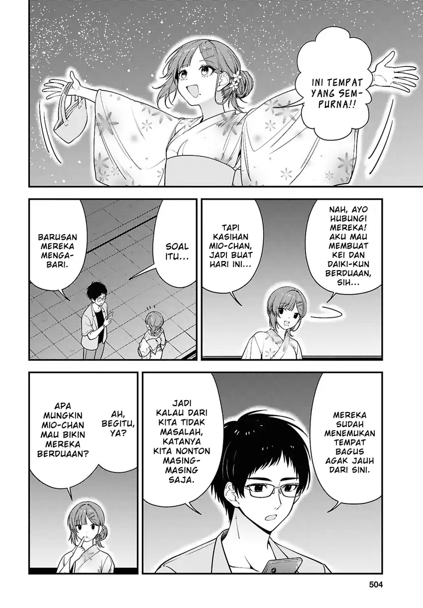 Tonari no Seki no Yankee Shimizu-san ga Kami o Kuroku Sometekita Chapter 16 - Halaman 22