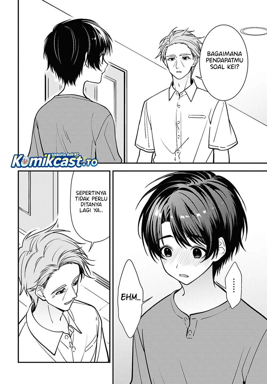 Tonari no Seki no Yankee Shimizu-san ga Kami o Kuroku Sometekita Chapter 18 - Halaman 17