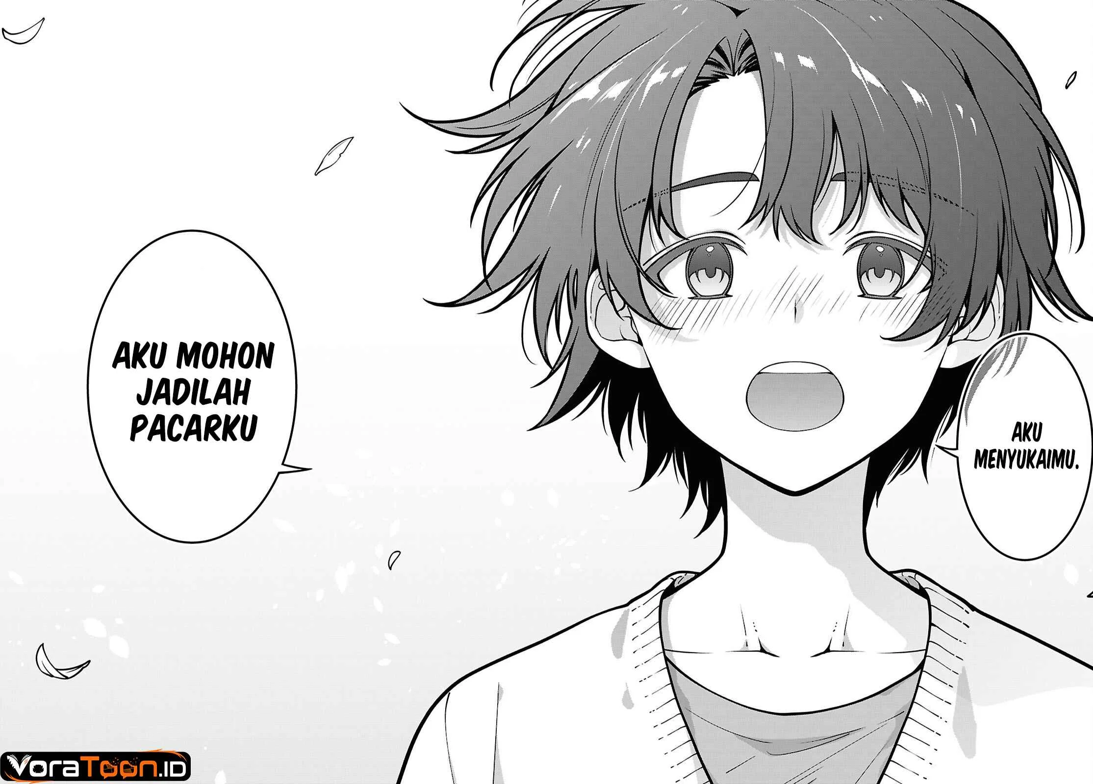 Tonari no Seki no Yankee Shimizu-san ga Kami o Kuroku Sometekita Chapter 22 Gambar 17