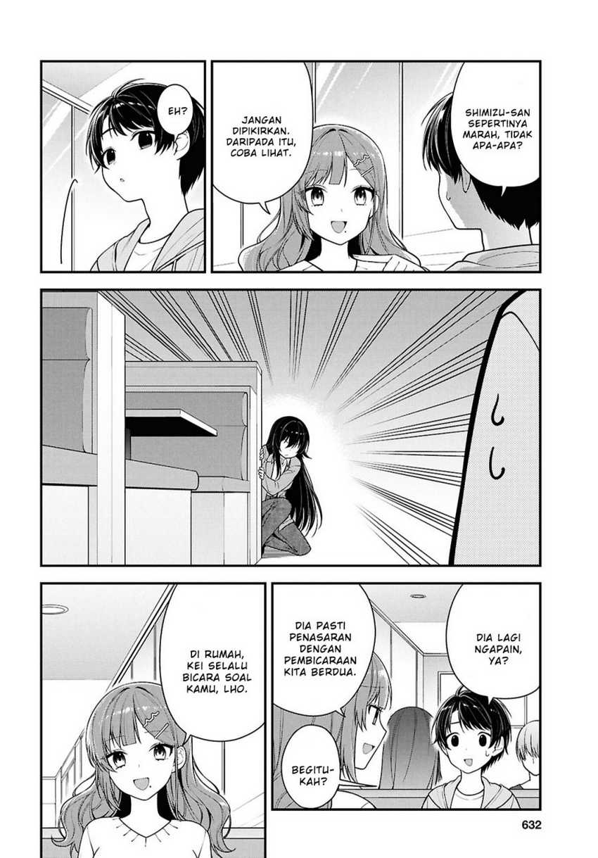 Tonari no Seki no Yankee Shimizu-san ga Kami o Kuroku Sometekita Chapter 5 - Halaman 16