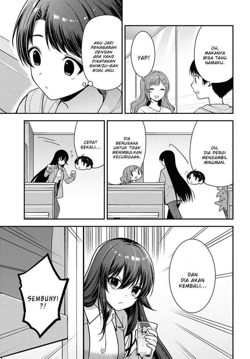 Tonari no Seki no Yankee Shimizu-san ga Kami o Kuroku Sometekita Chapter 5 - Halaman 17